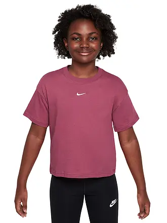 NIKE | Mädchen T-Shirt Sportswear Essential | beere